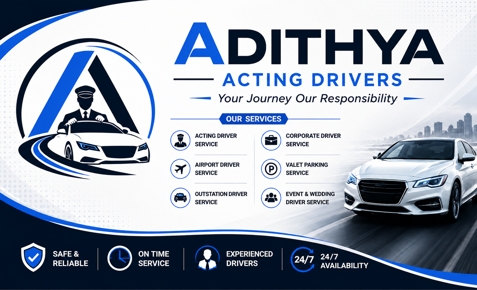 Adithya Acting Drivers team and vehicles in Saravanampatti