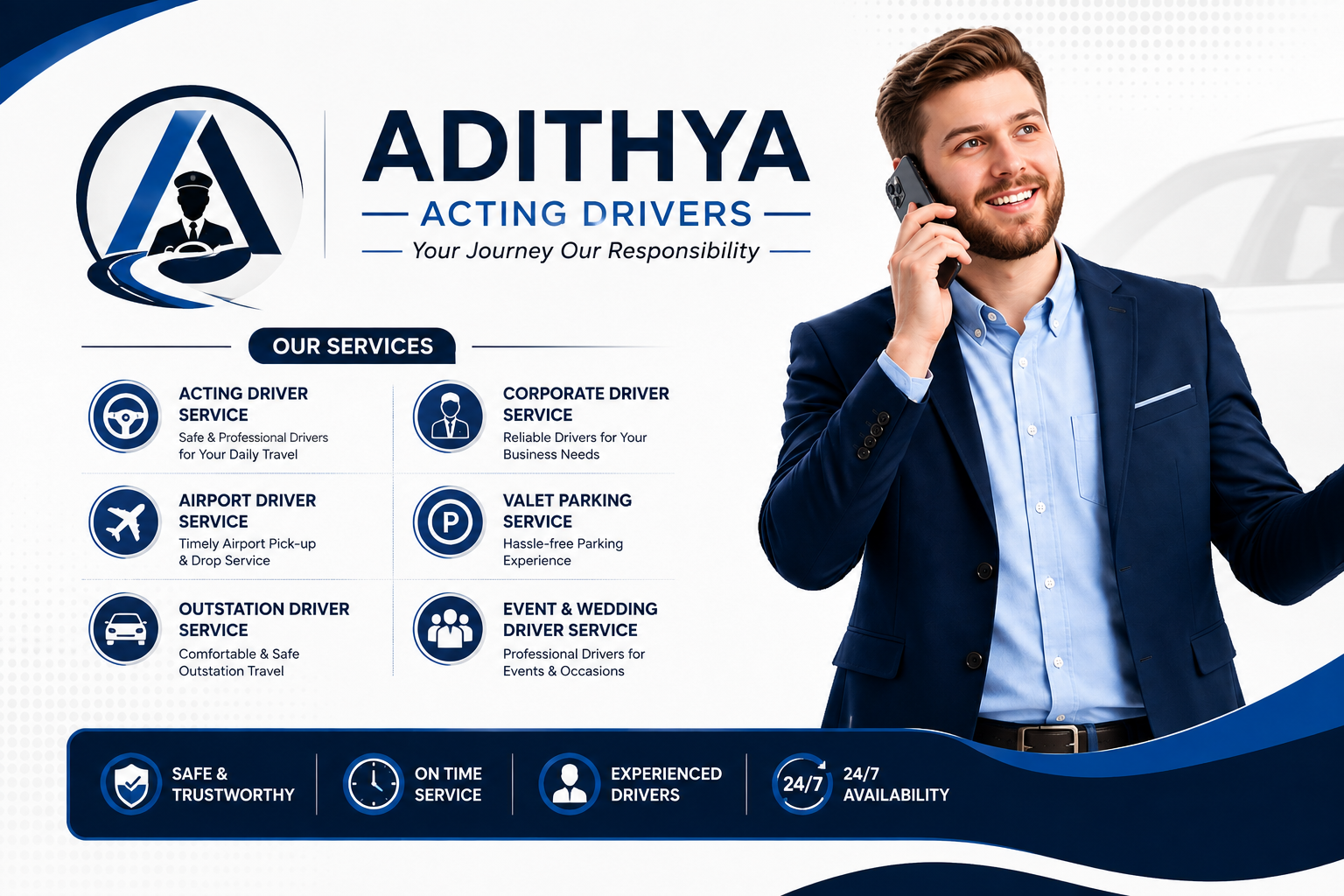 Acting driver for film shoots in Coimbatore